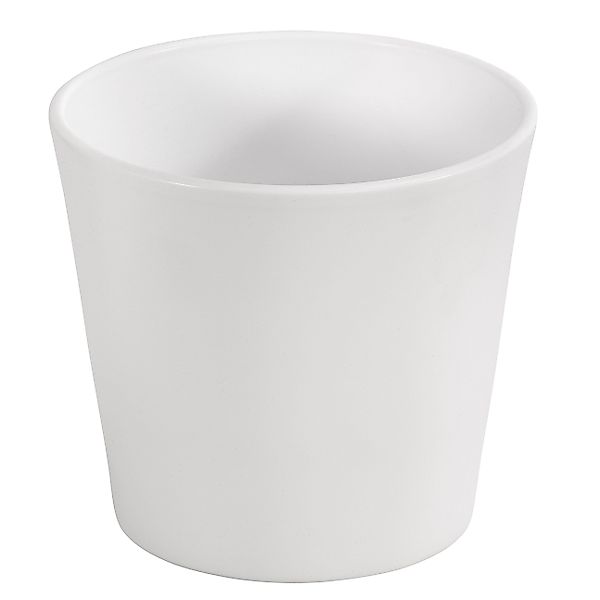 Dehner Übertopf Basic Blumentopf, rund, Keramik, günstig online kaufen