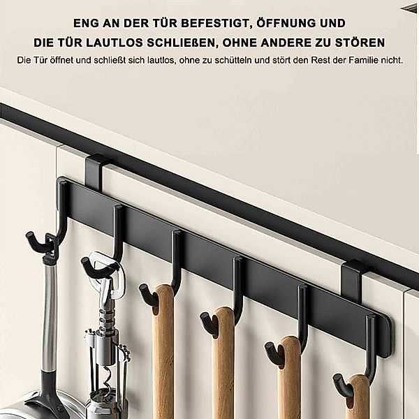 OKWISH Türgarderobe Türhaken Türhakenleiste Tür Kleiderhaken günstig online kaufen