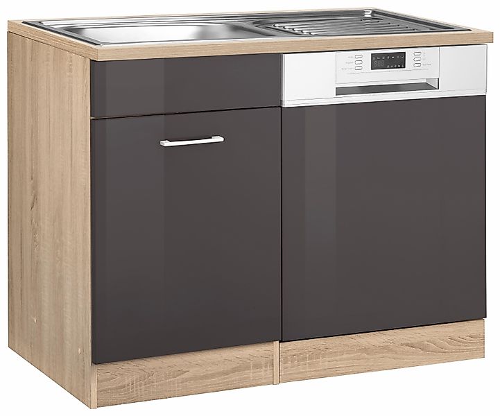 KOCHSTATION Spülenschrank KS-Haiti mit Tür/Sockel für günstig online kaufen