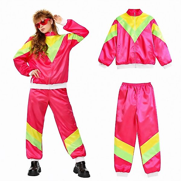 TK Gruppe Kostüm Overall Retro – 80er-Jahre Kostüm im klassischen Vintage-L günstig online kaufen