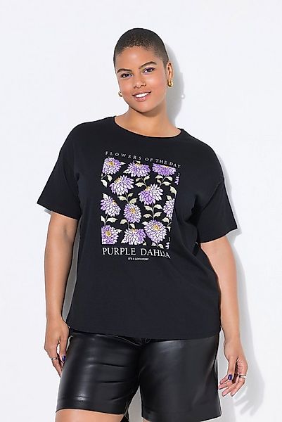 Studio Untold T-Shirt T-Shirt oversized Flower Print Halbarm günstig online kaufen