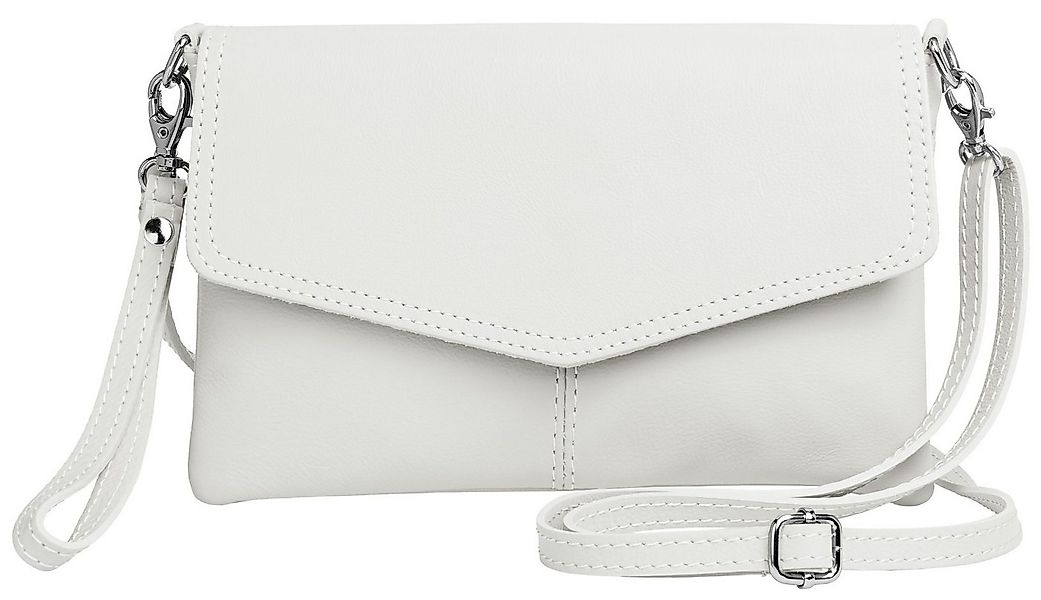 Caspar Clutch Abendtasche Leder Damen Umhängetasche - PREMIUM LINE - Modell günstig online kaufen