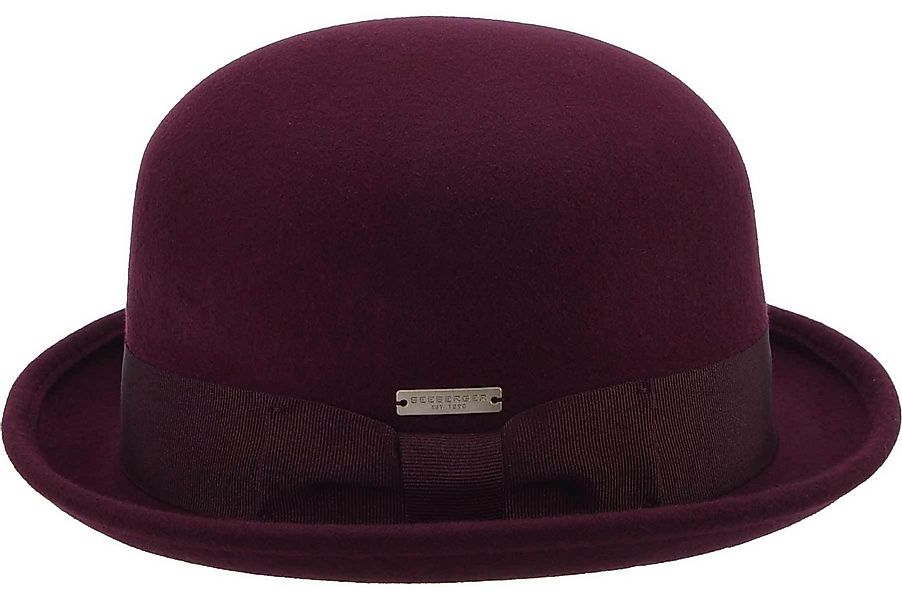 Seeberger Filzhut Wollfilz Melone mit Ripsband Garnitur 70541-0 günstig online kaufen