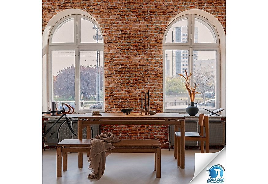 living walls Vliestapete DesignDrop vorgeleimte Tapete Stein Mustertapete R günstig online kaufen