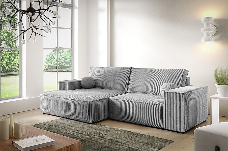 Fun Möbel Ecksofa Schlafsofa Sofa CORUNIA günstig online kaufen