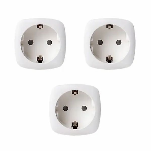 Hyrican Steckdose »Hyrican 3er Pack Smart WIFI Steckdose, 16A, Alexa/ Googl günstig online kaufen