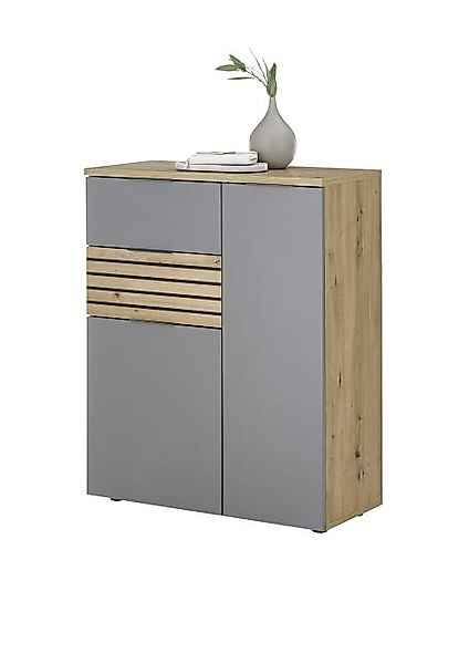 HBZ Schuhschrank "Milan, BxHxT 85x103x38cm", (1 St.), Mit 2 Türen, 2 Schubk günstig online kaufen