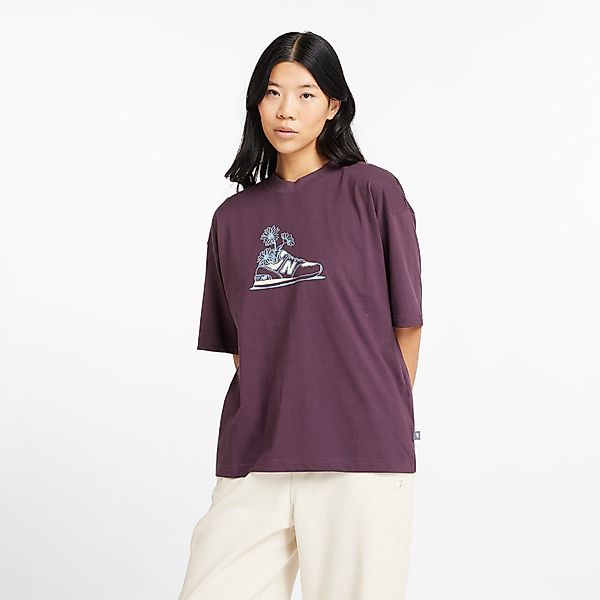 New Balance T-Shirt Oversized Flower T-Shirt günstig online kaufen