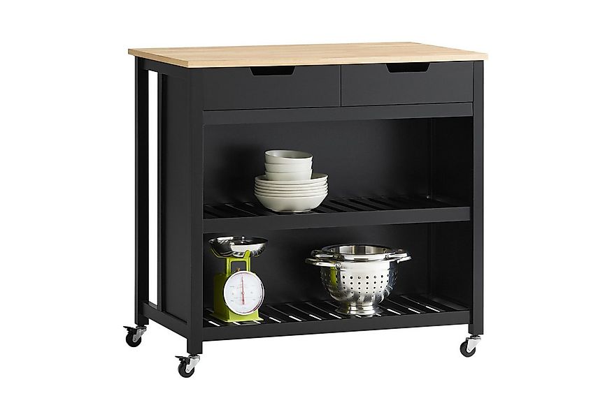 SoBuy Küchenwagen FKW74, Küchenregal stehend, Servierwagen mit Rollen, Rega günstig online kaufen
