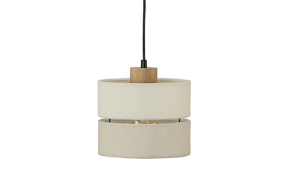 Pendelleuchte  Eco ¦ creme ¦ Maße (cm): H: 160  Ø: 20 Lampen & Leuchten > H günstig online kaufen