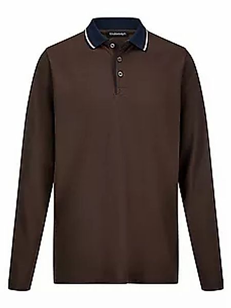 Langarm-Polo-Shirt Louis Sayn braun günstig online kaufen