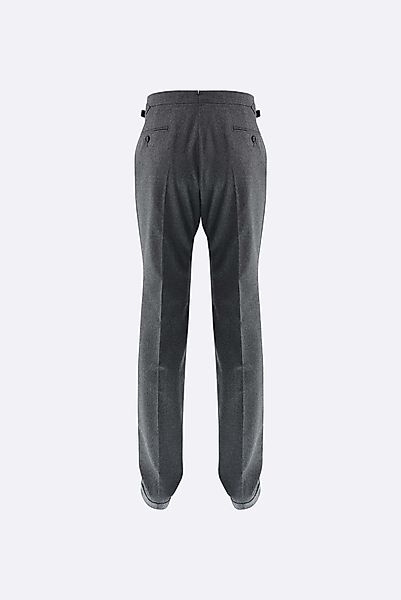 Hose aus Wolle mit Bundfalte günstig online kaufen