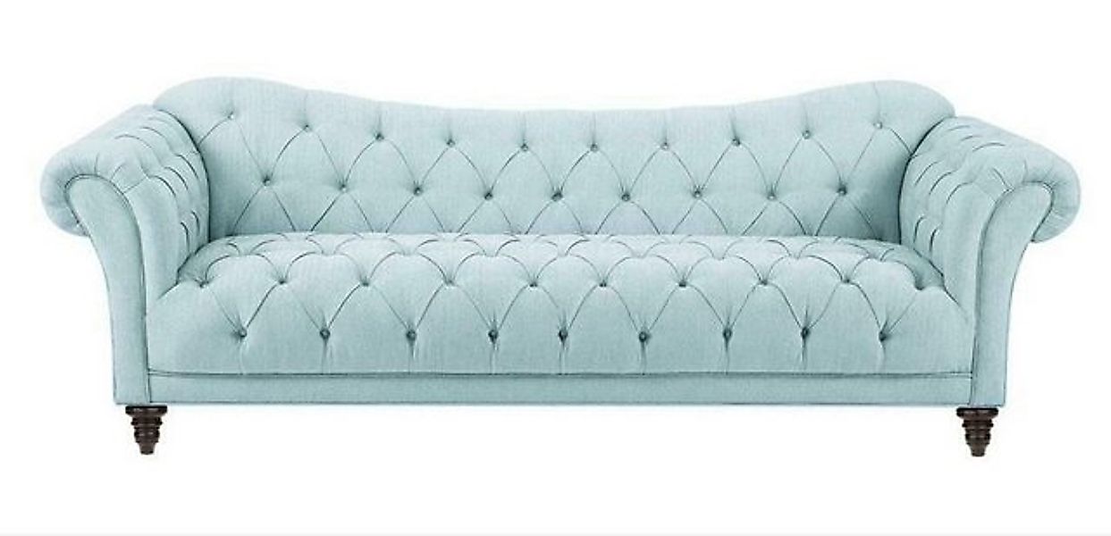 Xlmoebel Chesterfield-Sofa Beige Chesterfield Couch mit Knöpfen, Luxus Pols günstig online kaufen