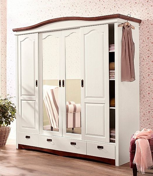 OTTO home Schiebetürenschrank Konrad, Landhausstil, rustikal, mit Schublade günstig online kaufen