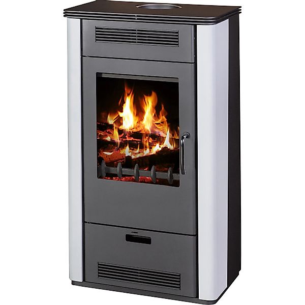 Firefix Etna Kaminofen Stahl Dunkelgrau 7 kW günstig online kaufen