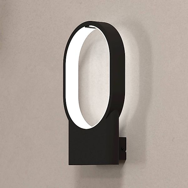 LED-Wandleuchte Codriales in Schwarz günstig online kaufen