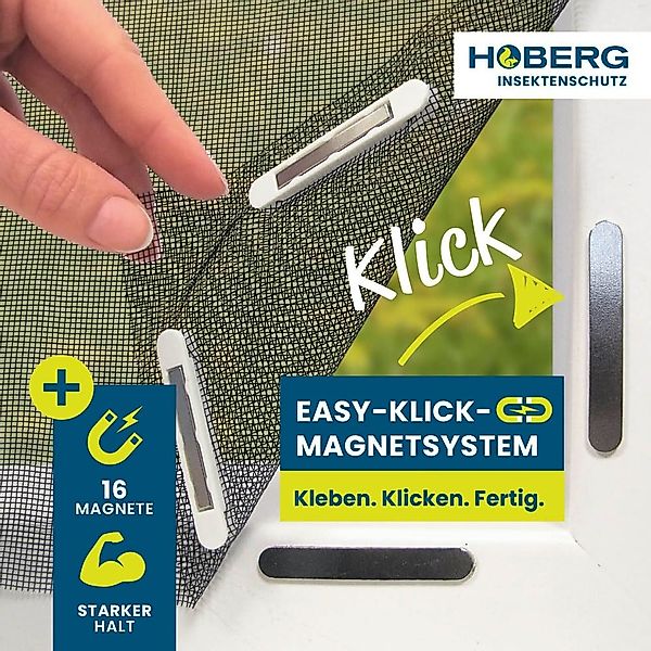 Hoberg Insektenschutz-Fensterrahmen Fliegengitter Moskitonetz inkl. Pollens günstig online kaufen