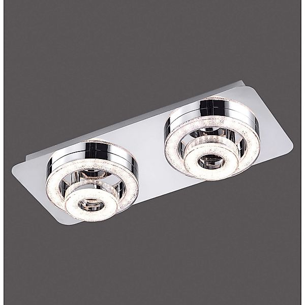 JUST LIGHT Deckenleuchte »TIM«, 4 flammig, Leuchtmittel LED-Board   LED fes günstig online kaufen