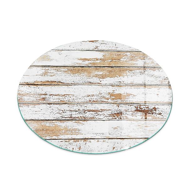 Tulup Glasplatte für Kamin Beschädigtes Holzbrett Glasbodenplatte für Kamin günstig online kaufen