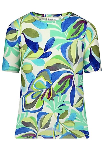 BICALLA T-Shirt Shirt mit Blätter-Print in günstig online kaufen
