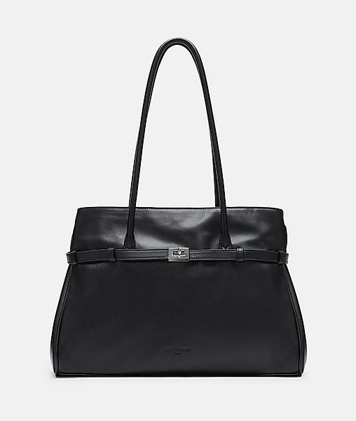 Liebeskind Berlin Schultertasche Satchel, Große Tasche aus weichem Kalbsled günstig online kaufen