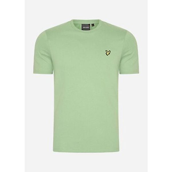 Lyle & Scott  T-Shirts & Poloshirts Plain t-shirt - smoke green günstig online kaufen