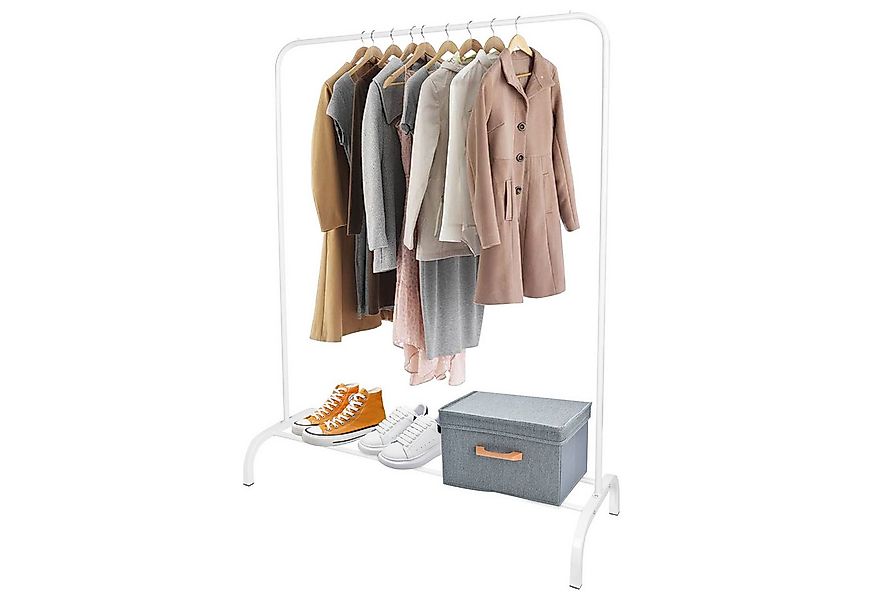 JEOBEST Garderobenständer Kleiderständer mit Schuhregal, Schlafzimmer Kleid günstig online kaufen