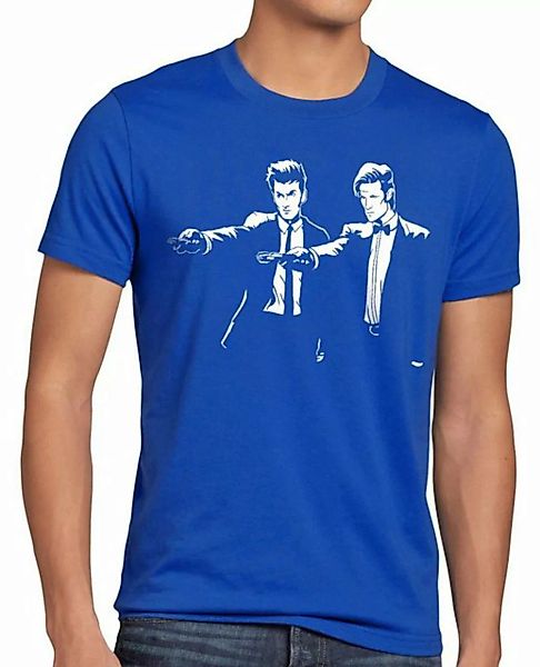 style3 Print-Shirt Herren T-Shirt Who Time Fiction dr. doktor doctor fictio günstig online kaufen