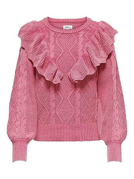 ONLY Strick- Pullover Damen Pink günstig online kaufen