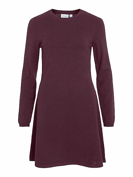 Vila Strickkleid "VICOMFY A-LINE O-NECK KNIT DRESS - NOOS" günstig online kaufen