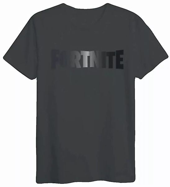 Fortnite T-Shirt FORTNITE T-SHIRT schwarz / schwarz Logo Epic Games Jugendl günstig online kaufen