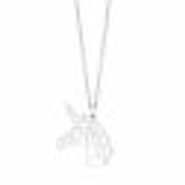 Anhänger mit Kette 925 Silber rhodiniert Einhorn günstig online kaufen