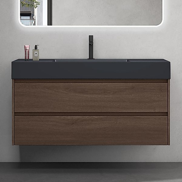 doporro Badmöbel-Set Badezimmermöbel Waschbecken Waschtisch Badezimmer-Schr günstig online kaufen