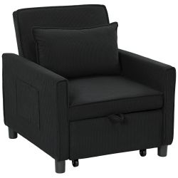 HOMCOM Sessel 3-in-1 Schlafsessel, Klappbett mit günstig online kaufen