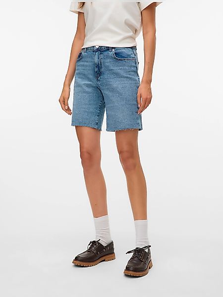 Vero Moda Jeansshorts "VMCLEO HR LONG DNM SHORTS MIX NOOS" günstig online kaufen