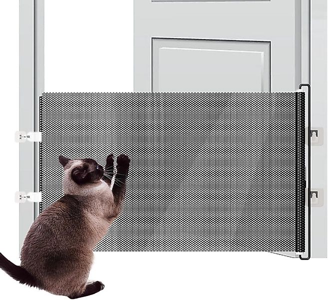 Coonoor Türschutzgitter usziehbar, Baby Absperrgitter Schutzgitter Treppe f günstig online kaufen