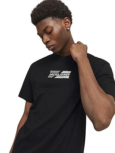 Jack & Jones Herren Rundhals T-Shirt JJCORP GRAPHIC TEE SS O-NECK - Regular günstig online kaufen