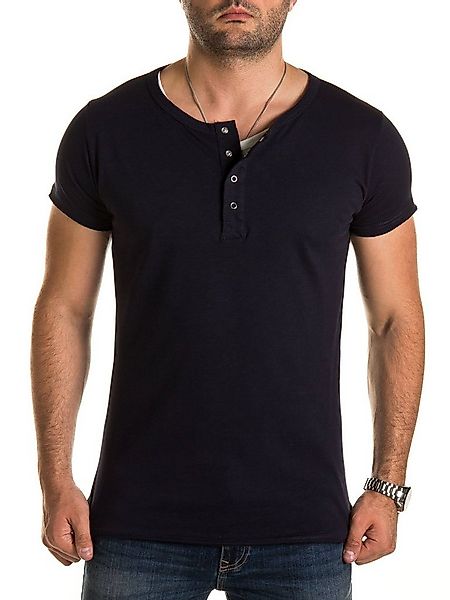 WOTEGA T-Shirt V-Neck Double Layer T-Shirt Pete (Packung) V-Neck Double Lay günstig online kaufen
