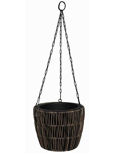 Trend Line Blumenampel TrendLine Polyrattan Hängeampel Ø 22 x 18 cm mit günstig online kaufen