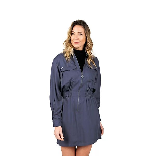 Oxbow N2 Dona Hemdkleid Mit Reißverschluss 2 Cold Grey günstig online kaufen
