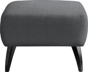 INOSIGN Polsterhocker "Colori" Holzfußfarbe wählbar, verschiedene Stoffe, h günstig online kaufen