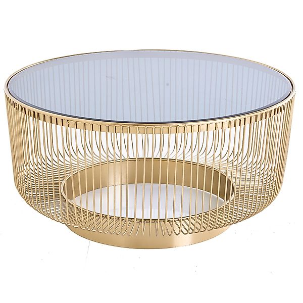 riess-ambiente Couchtisch VARIATION Ø80cm gold / günstig online kaufen