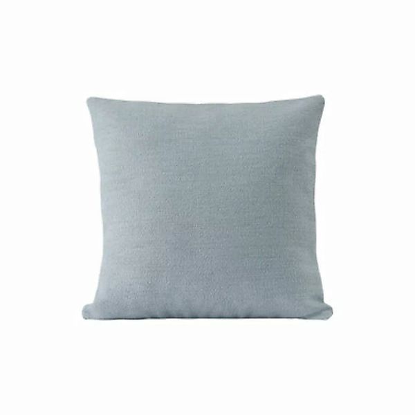 Kissen Mingle textil blau / 45 x 45 cm - Muuto - Blau günstig online kaufen