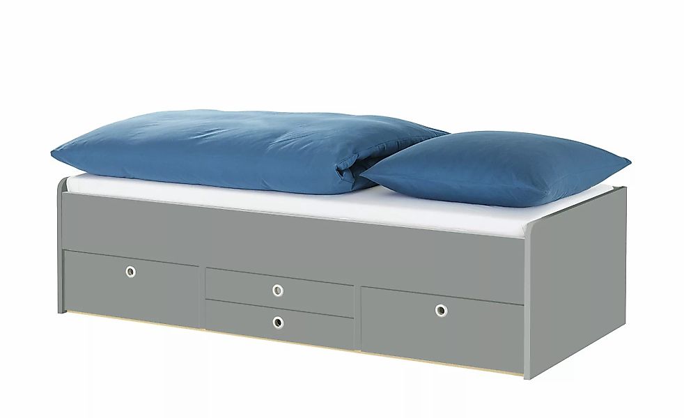 Schubkastenbett  Grow Up ¦ grau ¦ Maße (cm): B: 97 H: 54,5 Betten > Bettges günstig online kaufen