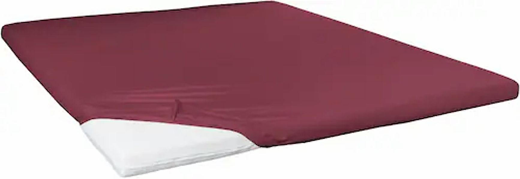 Primera Spannbettlaken »Elasthan-Feinjersey Topper«, Aus 95% gekämmter Baum günstig online kaufen