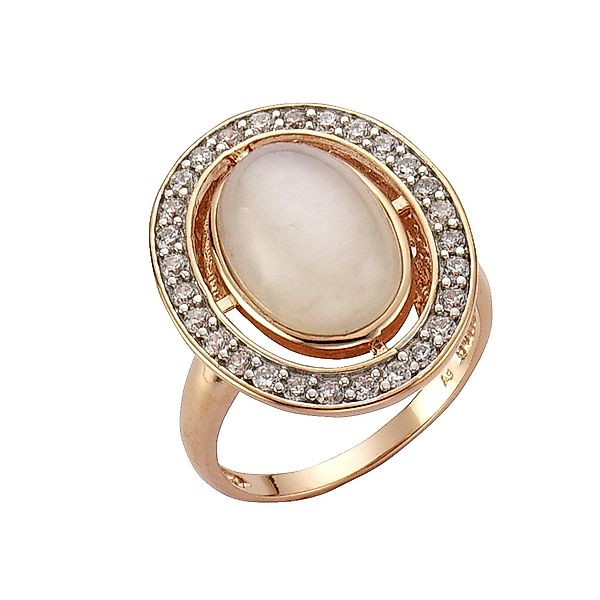 Zeeme Fingerring Silber 925 rosé vergoldet günstig online kaufen