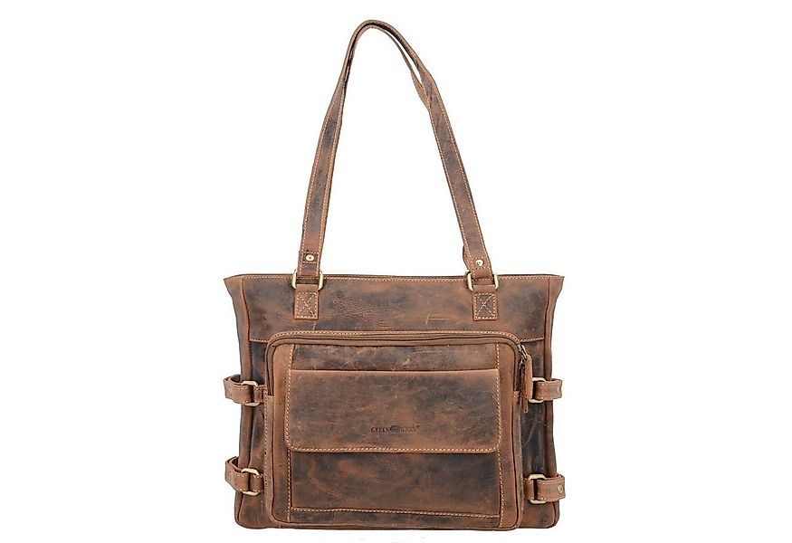 Greenburry Schultertasche Vintage, Leder günstig online kaufen