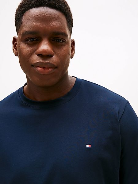 Tommy Hilfiger T-Shirt mit Elasthan Farbe marine Größe: 5XL günstig online kaufen