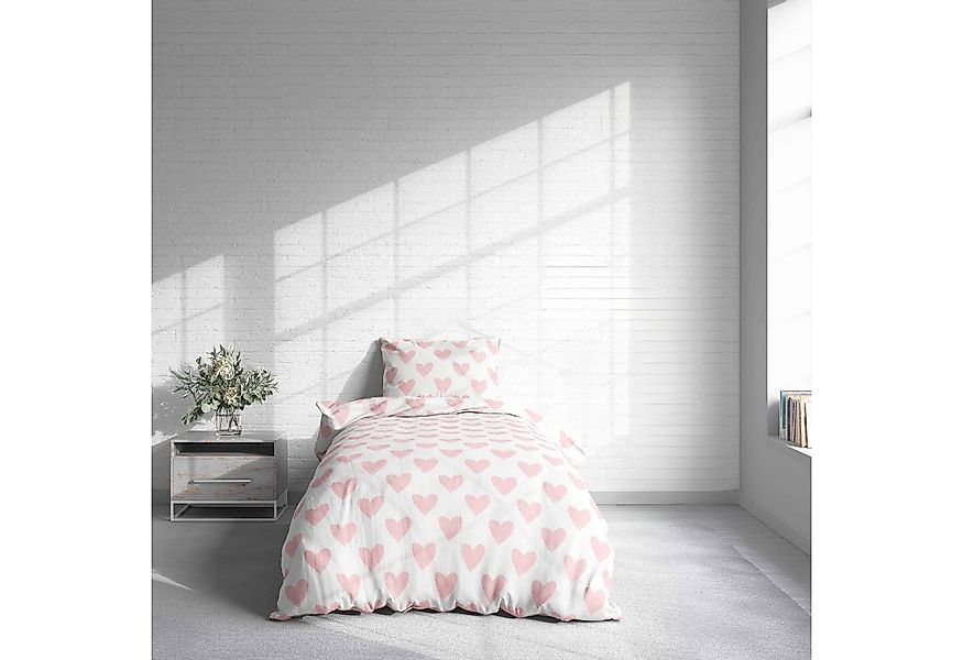 MTOnlinehandel Kinderbettwäsche Amelie, Mako-Satin in 135x200 + 80x80 cm, 1 günstig online kaufen