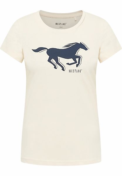 MUSTANG Kurzarmshirt "Damen Style Loa" günstig online kaufen